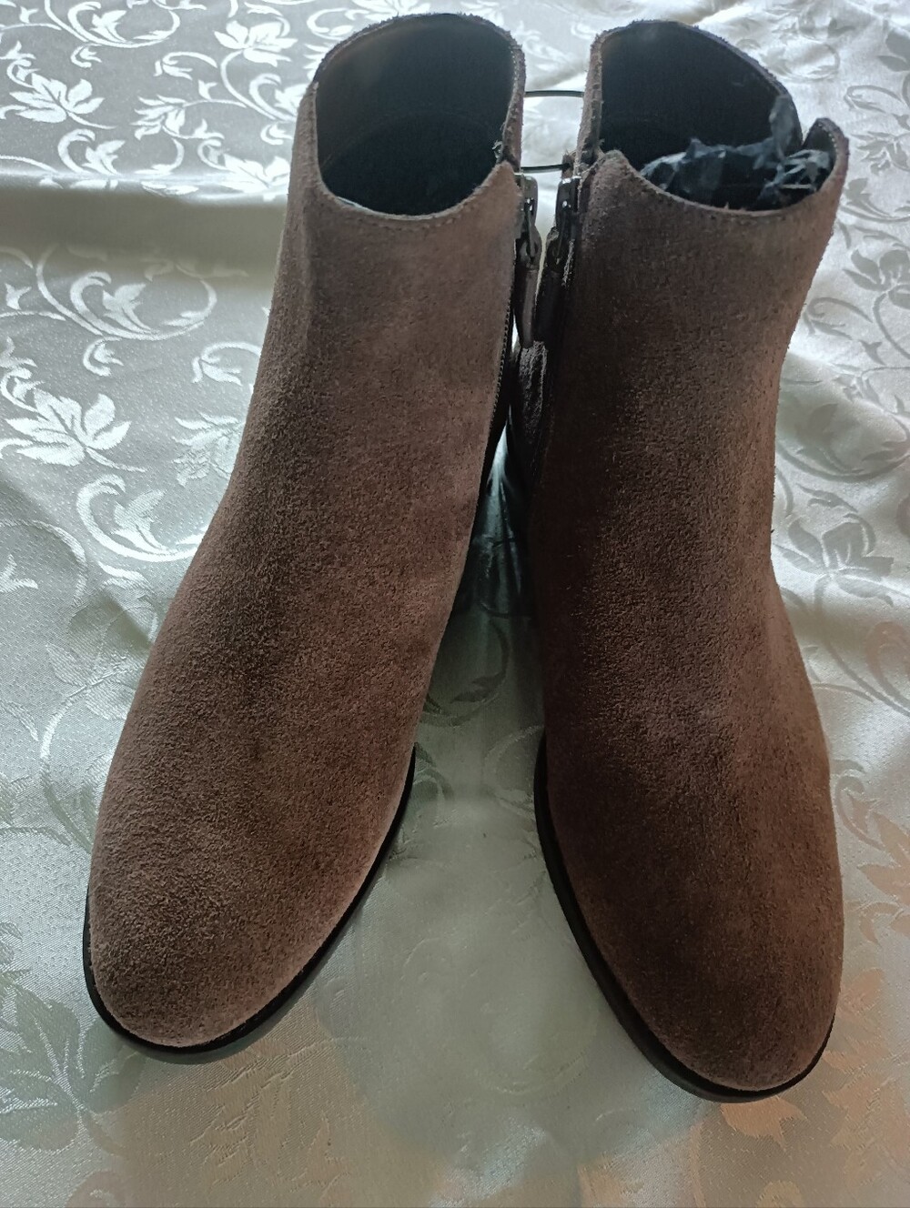 Cole Haan Women's Brown Suede Ankle Boots Size 7.5